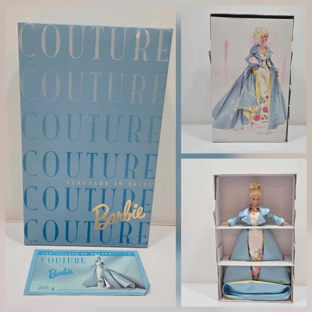 Barbie 1996 SERENADE IN SATIN Couture Limited Edition 17572 NEW 2nd in Series